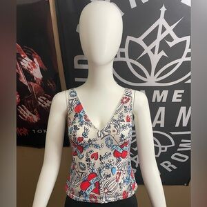 Rare Victoria’s Secret Very Sexy 2004 Mesh My Girl Heart Camisole Size Medium